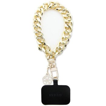 Guess GUOUCBMC4MD Universal Big Hand Strap case - gold 4G Charm
