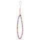 Guess pendant GUSTGMPP Phone Strap multicolor pink/multicolor pink Heishi Beads