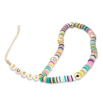 Guess Heishi Beads Phone Strap - Multicolor Pendant