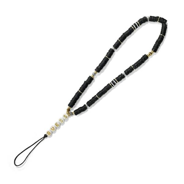 Guess Heishi Beads Phone Strap 3666339048310 Black (0)