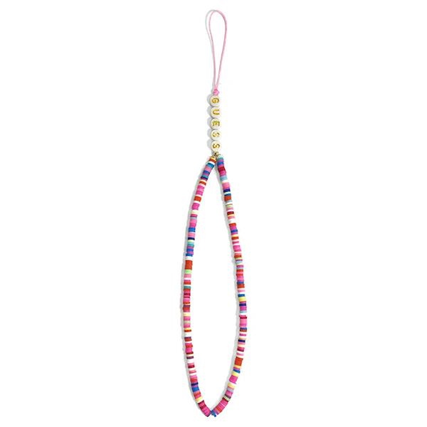 Guess pendant GUSTGMPP Phone Strap multicolor pink/multicolor pink Heishi Beads (0)