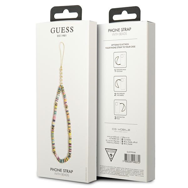 Guess Heishi Beads Phone Strap - Multicolor Pendant (1)