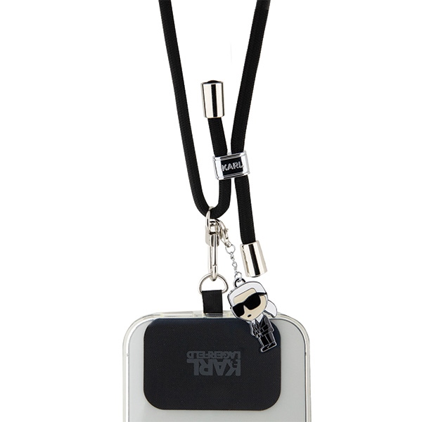 Karl Lagerfeld Universal Phone Strap CBDY Cord, Black (0)