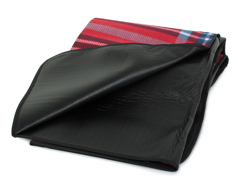 Large Waterproof Picnic Blanket with Insulation XXL 150x200cm, Red Plaid (2)