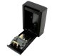Compact key safe with 4-digit code, black