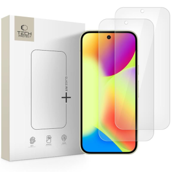 Google Pixel 9 / 9 Pro / 10 / 10 Pro Tech-Protect Glass Fit+ Tempered Glass 2x