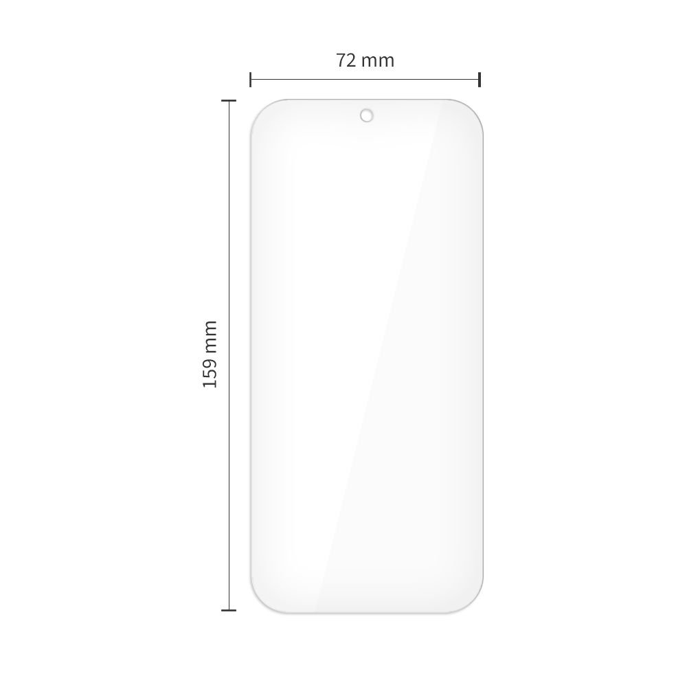 Google Pixel 9 Pro XL / 10 Pro XL Tech-Protect Glass Fit+ Tempered Glass 2x (2)