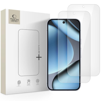 Google Pixel 9 Pro XL / 10 Pro XL Tech-Protect Glass Fit+ Tempered Glass 2x