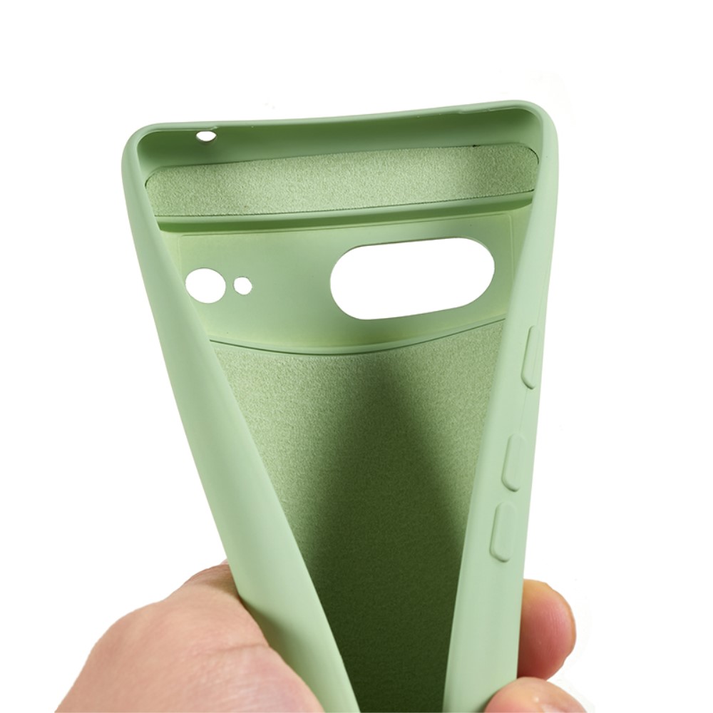 Google Pixel 8 Silicone Color Case Cover, Green (2)