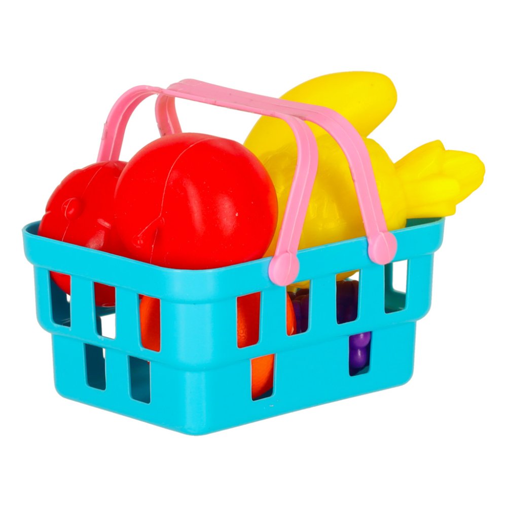 Kids Picnic Basket Fast Food Toy Set (10)