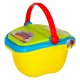 Kids Picnic Basket Fast Food Toy Set