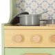 Children Kids Toy Wooden Kitchen With Accessories, 86cm