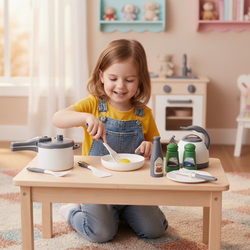 Kruzzel Kids Kitchen Accessory Set with Play Food 32 pcs 26330 (3)