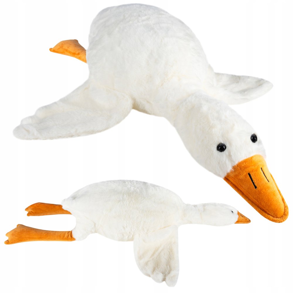 Plush Large Goose-shaped Hugging Pillow, 130cm (1)
