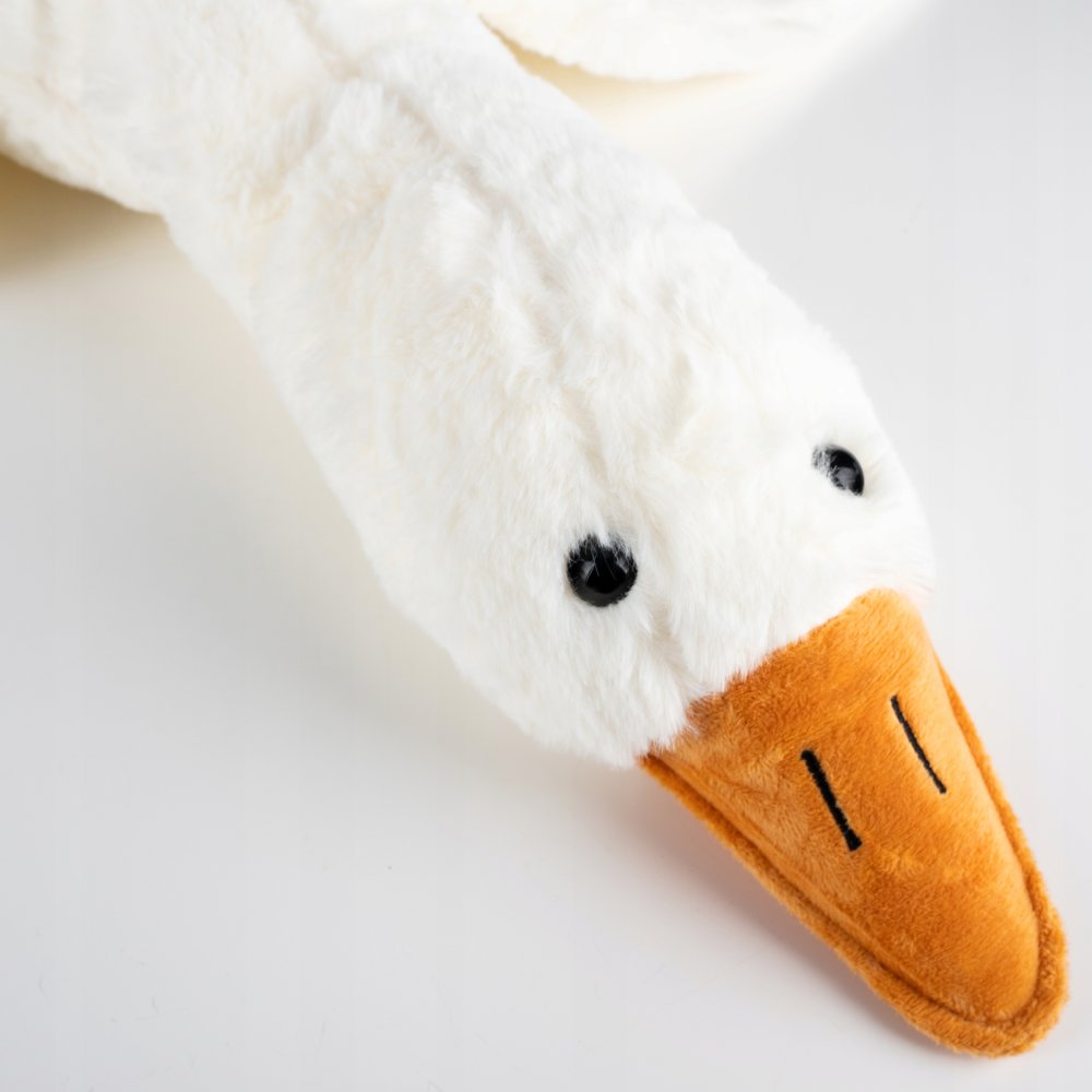 Plush Large Goose-shaped Hugging Pillow, 130cm (0)
