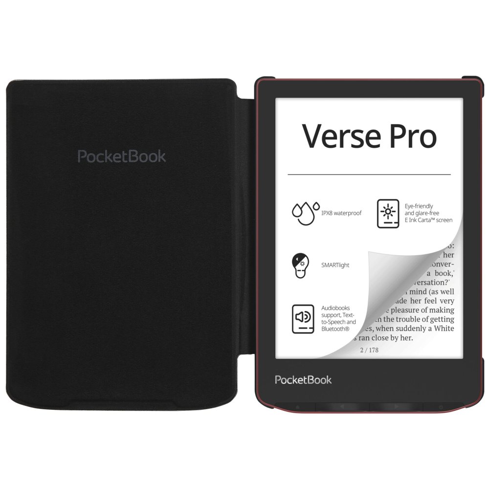 PocketBook Verse / Verse Pro Original Case Cover Shell, Black (0)