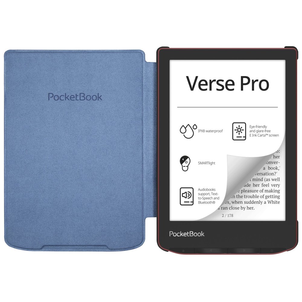 PocketBook Verse / Verse Pro Original Case Cover Shell, Blue (0)