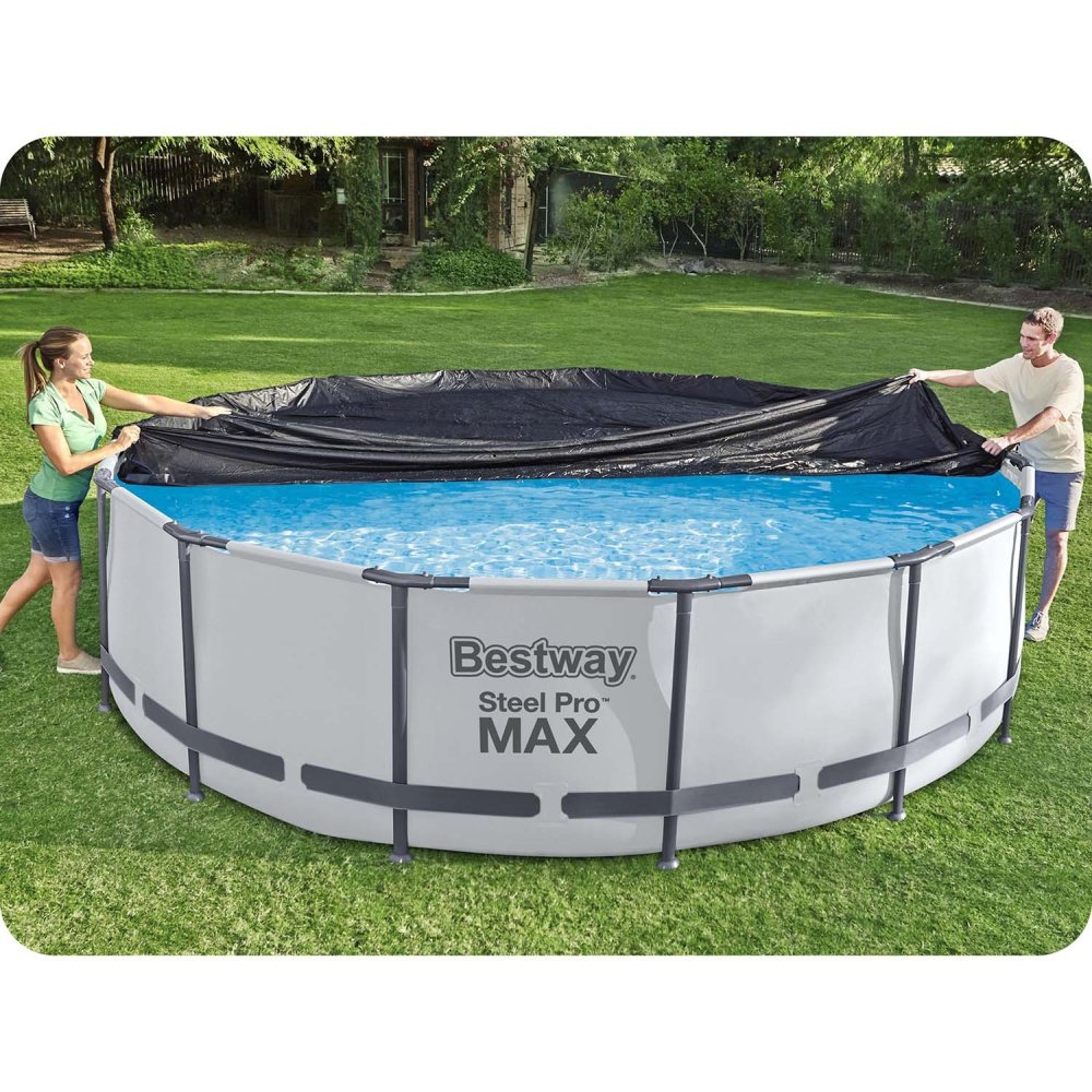 Pool Cover for 366 cm Frame Bestway 58037 (2)