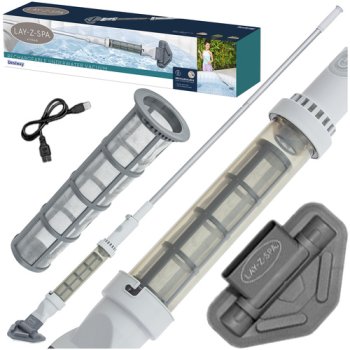 Bestway 60327 Cordless Rechargeable Pool Vacuum for Floor and Walls