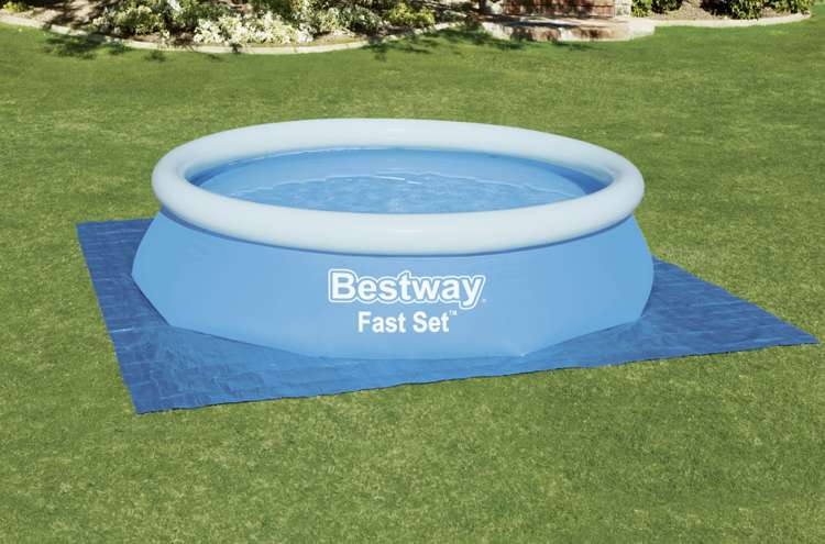 Ground Mat Protector Pad Under Swimming Pool 335x335 cm, BESTWAY 58001 (3)