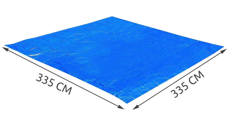 Ground Mat Protector Pad Under Swimming Pool 335x335 cm, BESTWAY 58001 (8)
