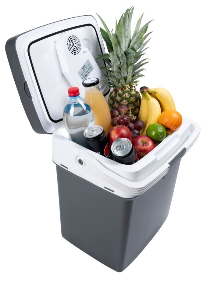 Portable car fridge 29 L with heating AC/DC/USB, graphite (0)