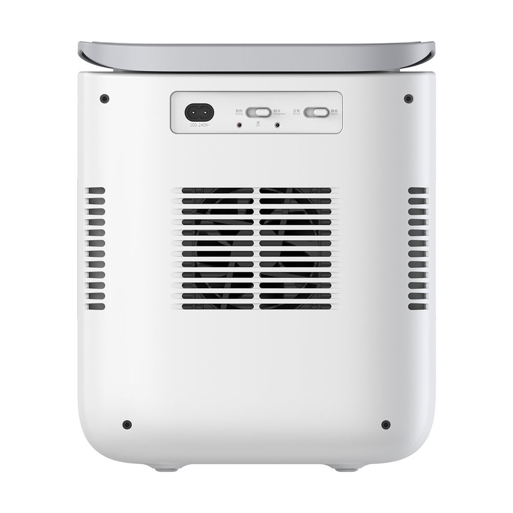 Baseus Igloo Portable Mini Fridge Cooling Box with Heating Function for Home, 6L, 230V, White (1)