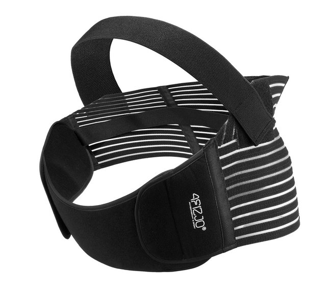 4FIZJO Elastic Maternity Support Belt, Prenatal Belly Band, Pregnancy Bandage, Size S (0)