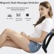 Bridge-Shaped Lower Back Stretcher Stretching Device Back Acupressure Massager 3 Heights Adjustable Lumbar