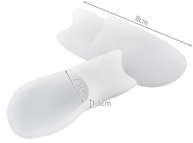Bunion Corrector Silicone Toe Separator, 1 Pair (0)