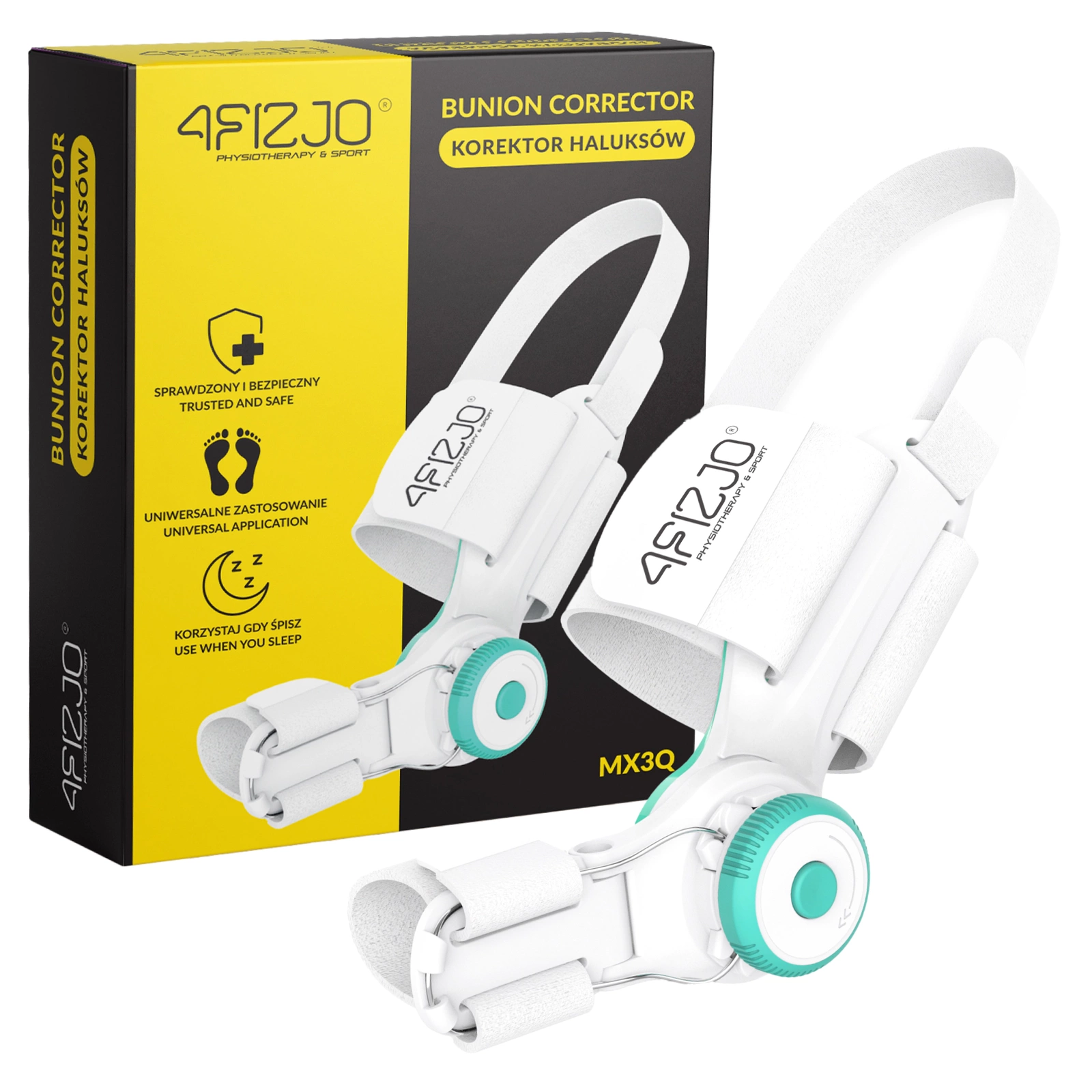 Adjustable Bunion Corrector Splint for Toe Alignment 4FIZJO (3)