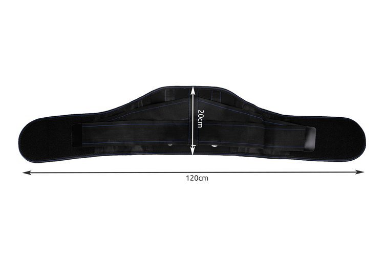 Adjustable Magnetic Lower Back Belt, Lumbar Brace, Waist Support for Back Pain, 24 magnets / 110 cm (0)