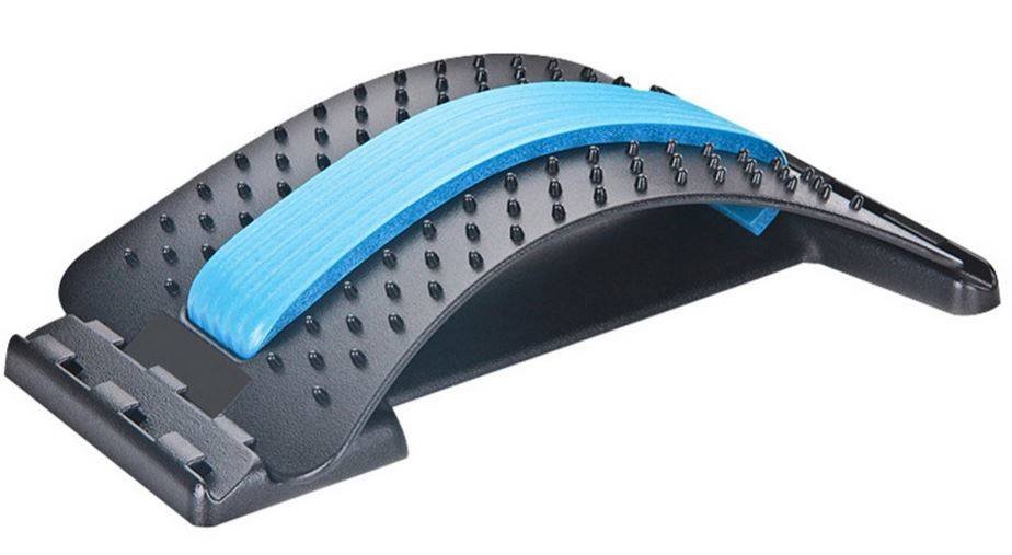 Bridge-Shaped Lower Back Stretcher Stretching Device Back Acupressure Massager 3 Heights Adjustable Lumbar (1)