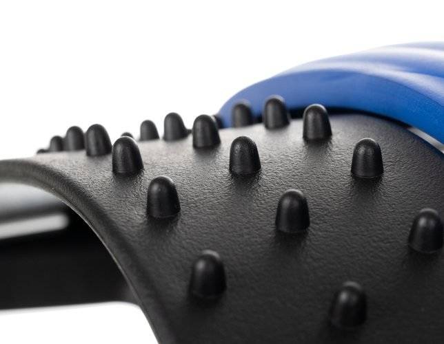 Bridge-Shaped Lower Back Stretcher Stretching Device Back Acupressure Massager 3 Heights Adjustable Lumbar (4)