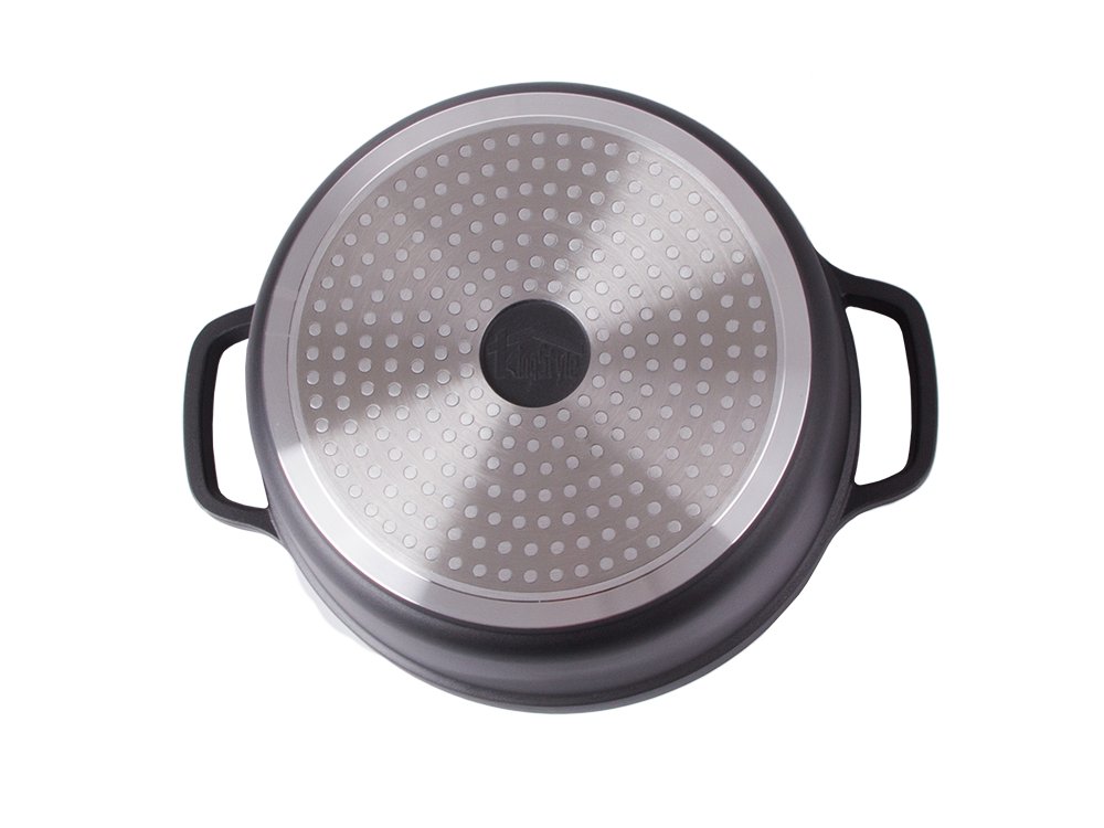 Cooking Pot with Lid and Non-Stick Coating, 4 L, Cast Aluminium (1)