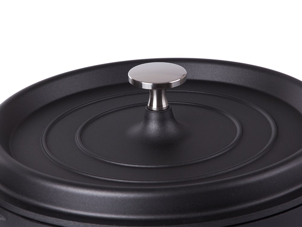 Cooking Pot with Lid and Non-Stick Coating, 4 L, Cast Aluminium (6)