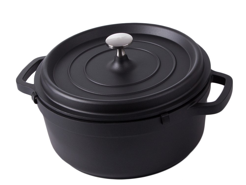 Cooking Pot with Lid and Non-Stick Coating, 4 L, Cast Aluminium (5)