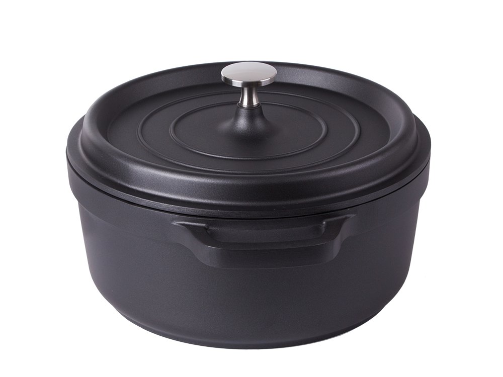 Cooking Pot with Lid and Non-Stick Coating, 4 L, Cast Aluminium (3)