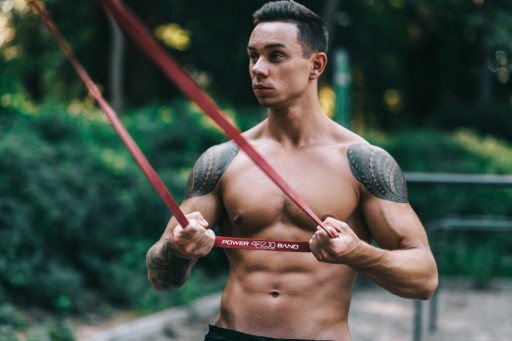 4FIZJO Flexible Power Bands Flexible Rubber Training Tapes Set 3 pcs (3)