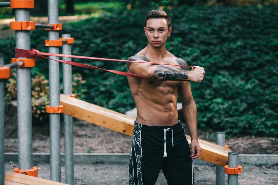 4FIZJO Flexible Power Bands Flexible Rubber Training Tapes Set, 5 pcs (0)