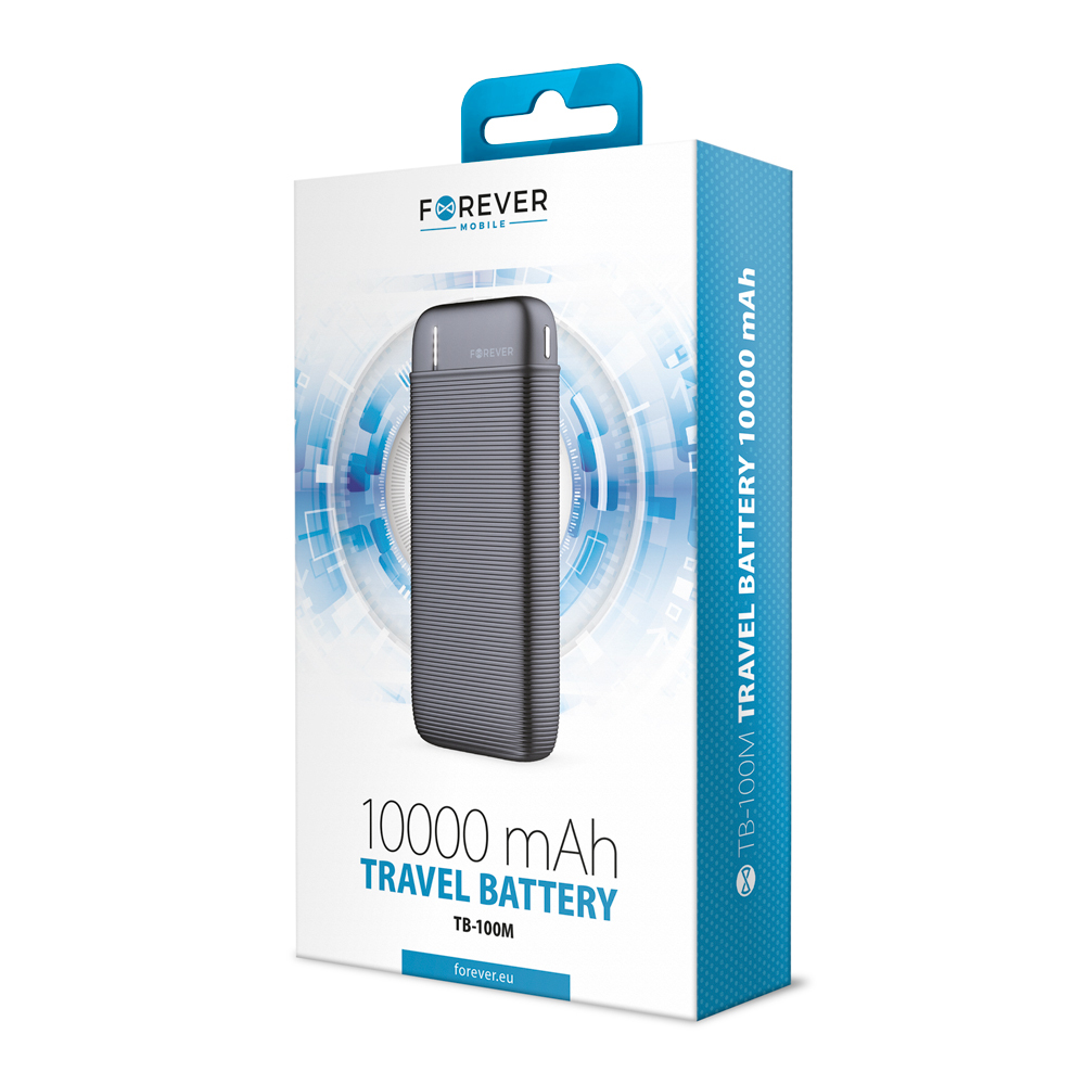 Forever Power Bank 10000mAh, Black (0)