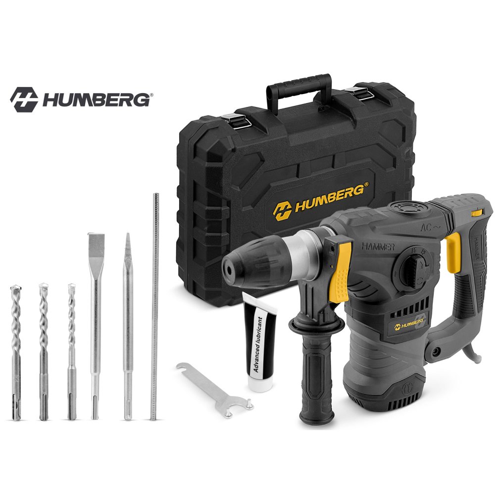 Rotary Hammer Drill SDS Plus 1600 W Humberg Hm-431 (1)