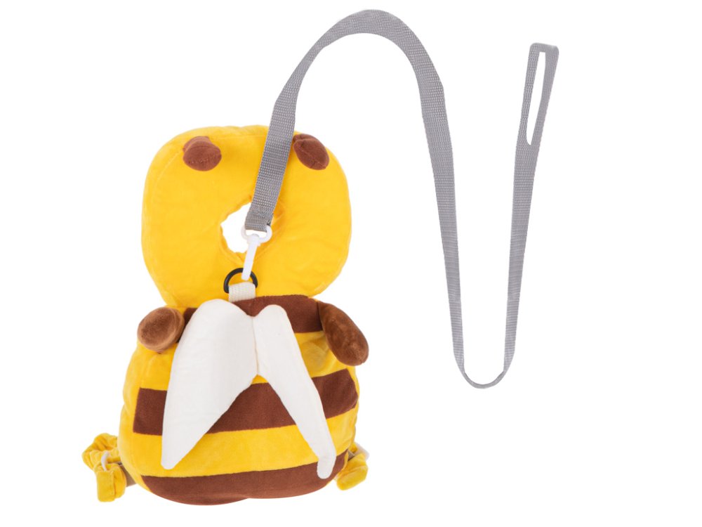 Baby Head Protection Safety Backpack Pillow, Bee (3)