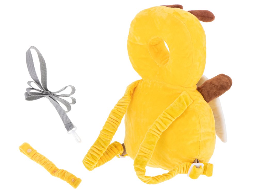 Baby Head Protection Safety Backpack Pillow, Bee (1)