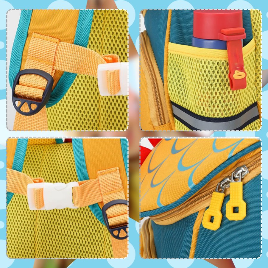Preschooler Backpack Kids Bag for Trips "Dinosaur" (6)