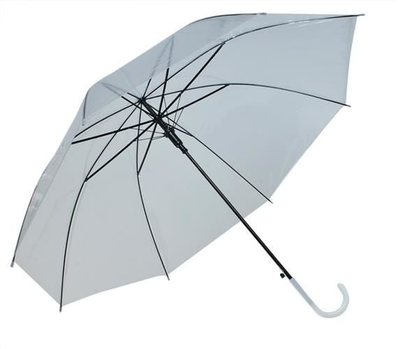 Transparent White Umbrella (2)