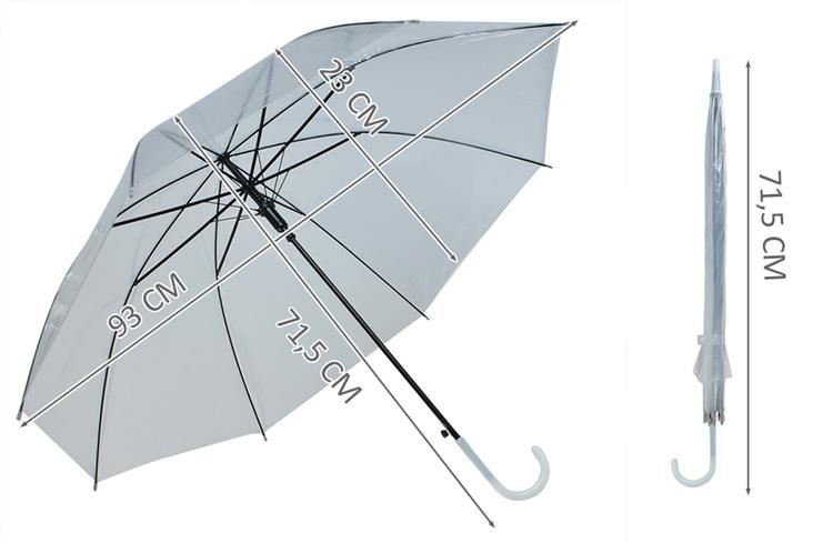 Transparent White Umbrella (3)