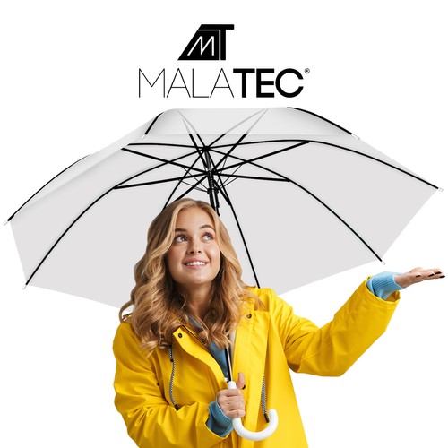 Transparent White Umbrella (4)