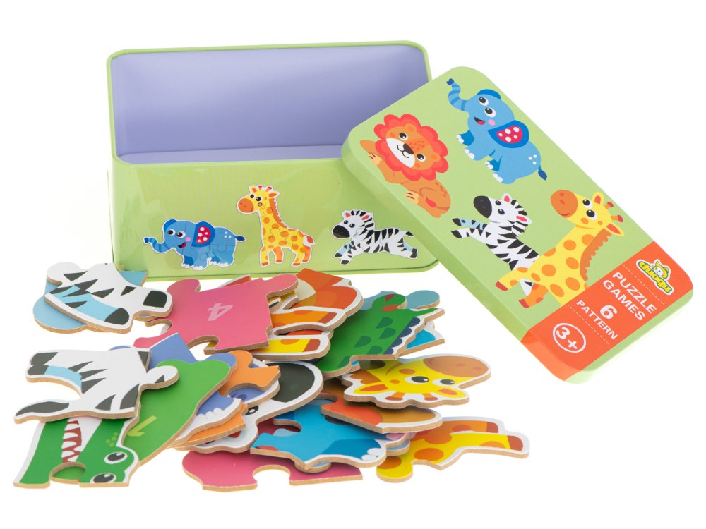 Kids Educational Puzzle, Safari Animals, 25 pcs. (4)