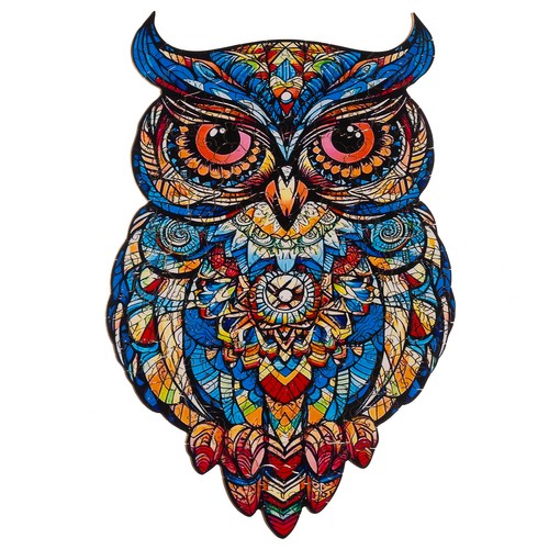 Kruzzel 24551 Wooden Jigsaw Unique Shape Puzzle for Children and Adults, 177 pieces (9)